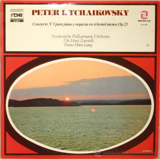 Discos de vinilo: PETER I. TCHAIKOVSKY LP ZAFIRO 1979 - Foto 1