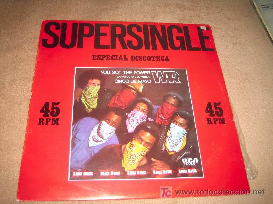Discos de vinilo: WAR - SUPERSINGLES - 1982 - Foto 1