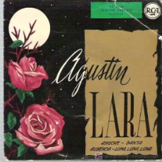 Discos de vinilo: AGUSTIN LARA - ANOCHE *** EP RCA. Lote 15543329