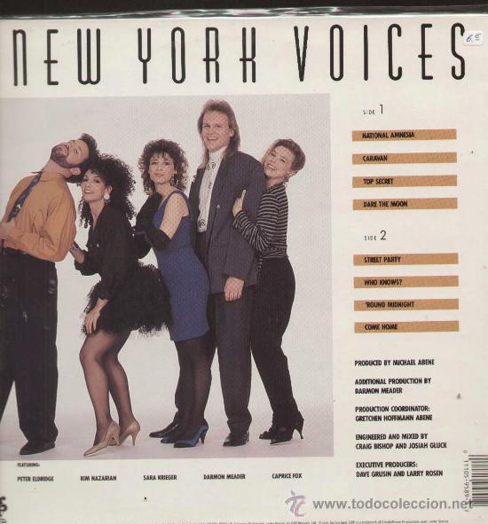 Discos de vinilo: NEW YORK VOICE (LP GRP 1989) - Foto 2