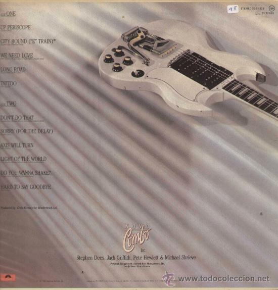 Discos de vinilo: NOVO COMBO (LP POLYDOR 1981) - Foto 2