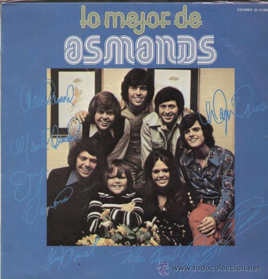 Discos de vinilo: OSMONDS / Lo mejor (LP POLYDOR 1975) - Foto 1