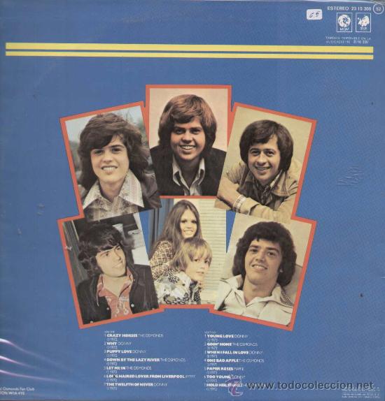 Discos de vinilo: OSMONDS / Lo mejor (LP POLYDOR 1975) - Foto 2
