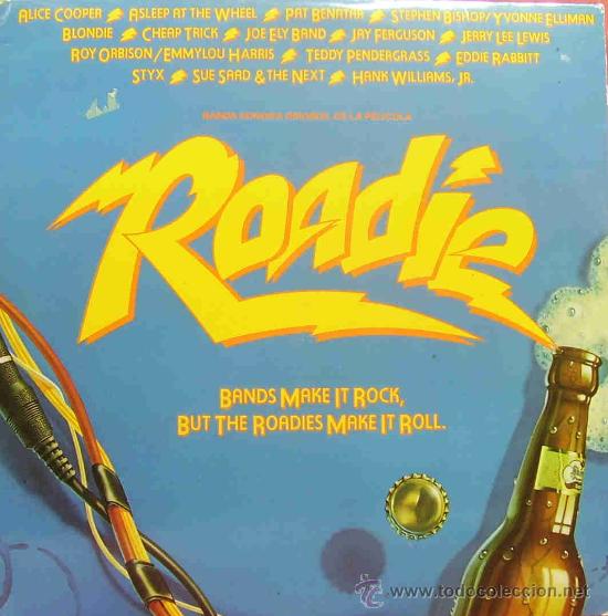 Discos de vinilo: BSO ROADIE LP DOBLE 1980 SPAIN - Foto 1