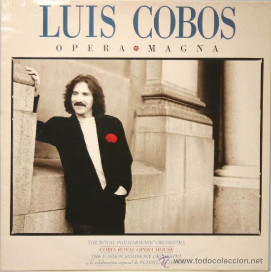 Discos de vinilo: LUIS COBOS opera magna LP CBS 1989 - Foto 1