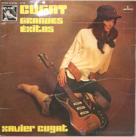 Discos de vinilo: XAVIER CUGAT grandes exitos LP mercury 1976 - Foto 1