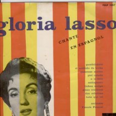 Discos de vinilo: GLORIA LASSO - CHANTE EN ESPAGNOL -DISCO LP 10 PULGADAS - EDICION FRANCESA. Lote 27549530