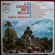 Discos de vinilo: LP - LA DANSA MES BELLA - COBLA VERGARA. Lote 13952395