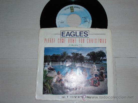 Discos de vinilo: EAGLES `Please come home for Christmas` - Foto 1