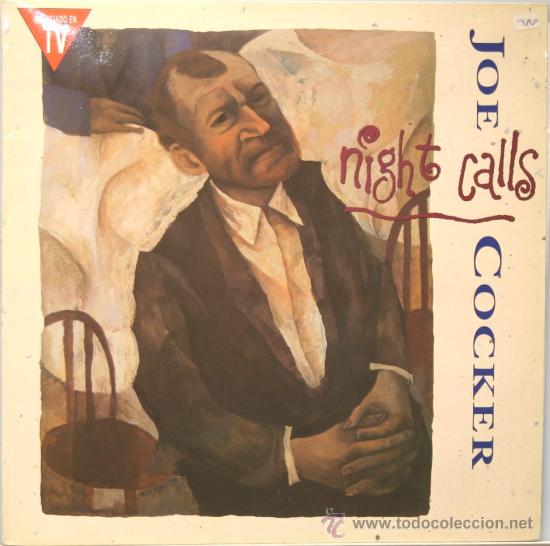 Discos de vinilo: JOE COCKER night calls LP capitol 1991 - Foto 1