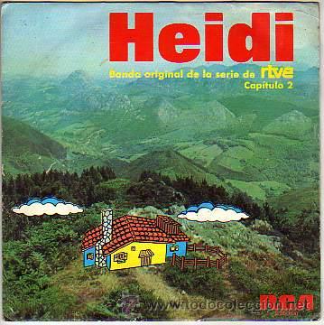 Discos de vinilo: DISCO DE HEIDI -BANDA ORIGINAL DE LA SERIE RE RTVE- - Foto 1
