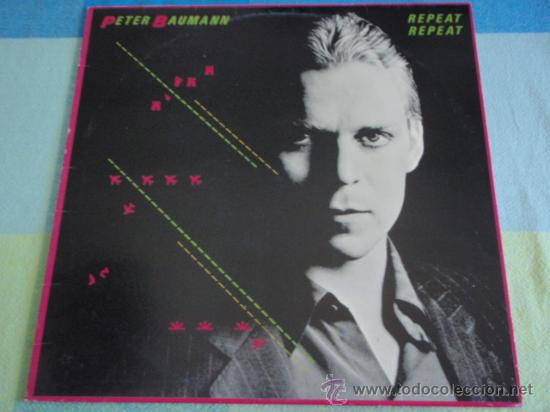 Discos de vinilo: PETER BAUMANN ( REPEAT REPEAT ) 1981 LP33 VIRGIN RECORDS - Foto 1