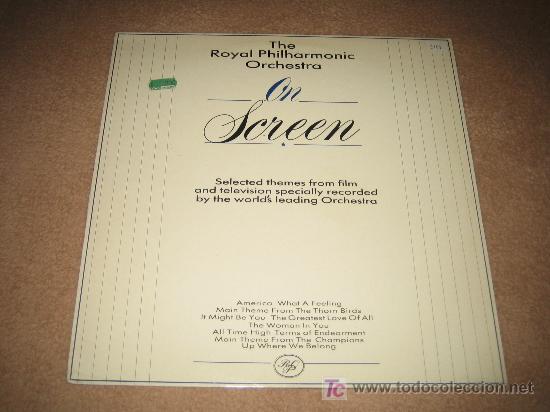 Discos de vinilo: THE ROYAL PHILHARMONIC ORCHESTRA - ON SCREEN - Foto 1