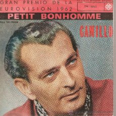 Discos de vinilo: EP EUROVISION : CAMILLO - PETIT BONHOMME 