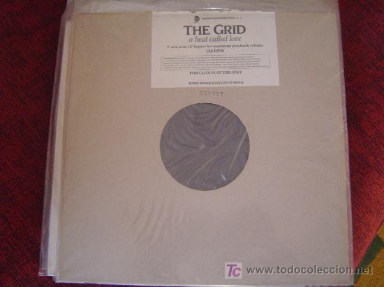 Discos de vinilo: THE GRID - A BEAT CALLED LOVE (DAVE BALL/SOFT CELL) - Foto 1