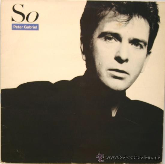 Discos de vinilo: PETER GABRIEL so LP virgin 1986 - Foto 1