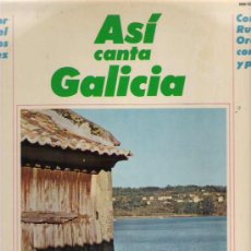Discos de vinilo: ASI CANTA GALICIA - CORAL DE RUANDA ORENSE CON GAITAS Y PANDERO *** HISPAVOX 1959. Lote 18270074