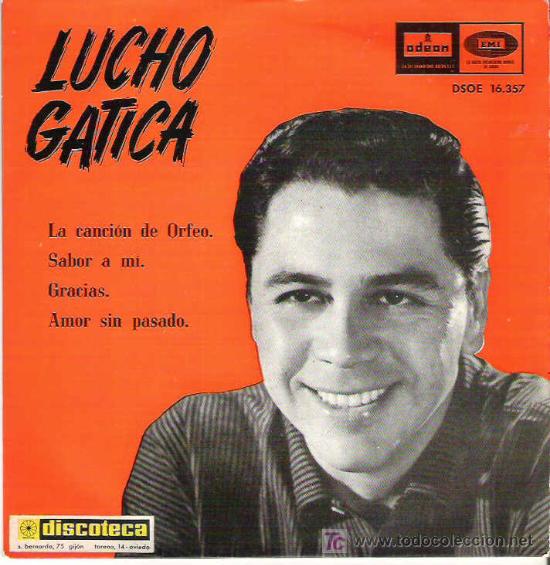 Discos de vinilo: lucho gatica - sabor a mi *** ep emi odeon 1960 - Foto 1
