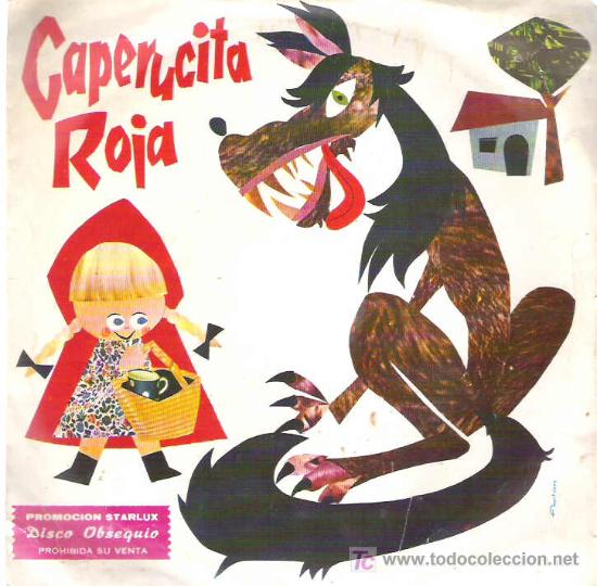 Discos de vinilo: caperucita roja *** marfer 1967 - Foto 1