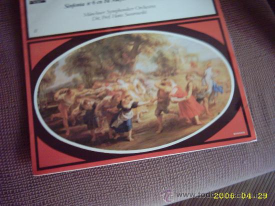 Discos de vinilo: Sinfonia N&uacute;mero 6 en FA Mayor Beethoven - Foto 1