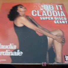 Discos de vinilo: CLAUDIA CARDINALE ( LOVE AFFAIR ) MAXI SINGLE 12 INCH 1977 FRANCIA ( EX / EX) RARO