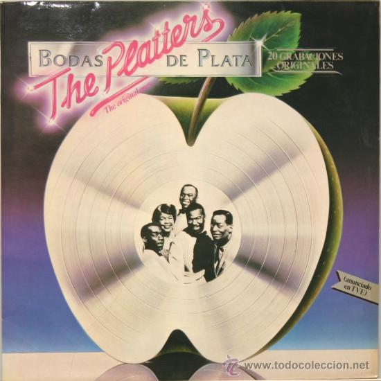 Discos de vinilo: THE PLATTERS bodas de plata LP mercury 1981 - Foto 1