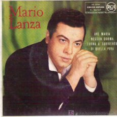 Discos de vinilo: MARIO LANZA - AVE MARIA *** RCA VICTOR ESPAÑA 1959 EP