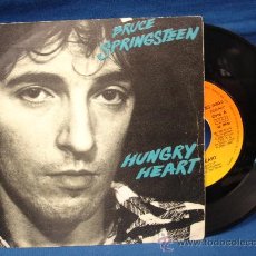 Discos de vinilo: BRUCE SPRINGSTEEN - HUNGRY HEART/ HELD UP WITHOUT A GUN - CBS 1980. Lote 21279638
