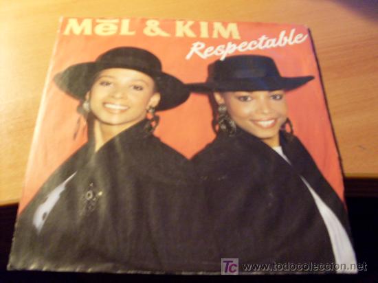 Discos de vinilo: MEL & KIM ( RESPECTABLE ) SINGLE (EPI19) - Foto 1