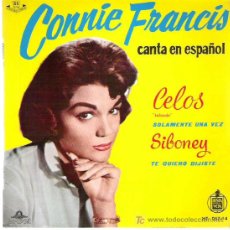 Discos de vinilo: CONNIE FRANCIS EN ESPAÑOL - CELOS ***+ EP HISPAVOX 1960. Lote 14234813