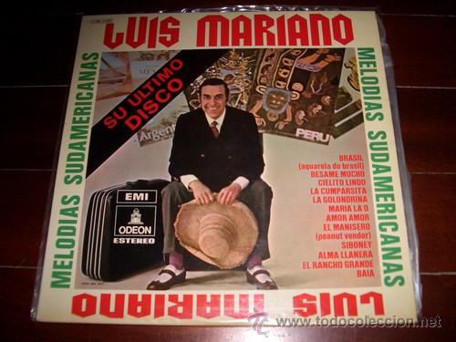 Discos de vinilo: Luis Mariano Lp Su &uacute;ltimo disco - Foto 1
