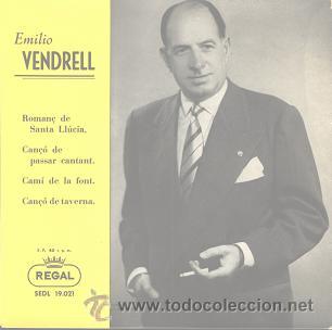 Discos de vinilo: EMILIO VENDRELL (EP DE 1958) - Foto 1