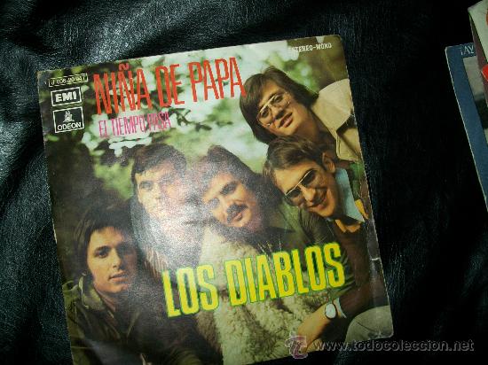 Discos de vinilo: LOS DIABLOS - NI&Ntilde;A DE PAPA. SINGLE 45 - Foto 1