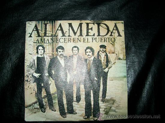 Discos de vinilo: ALAMEDA - AMANECER EN EL PUERTO. SINGLE 45 - Foto 1
