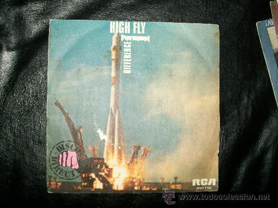 Discos de vinilo: DIFFERENCE - HIGH FLY - SINGLE 45 - Foto 1