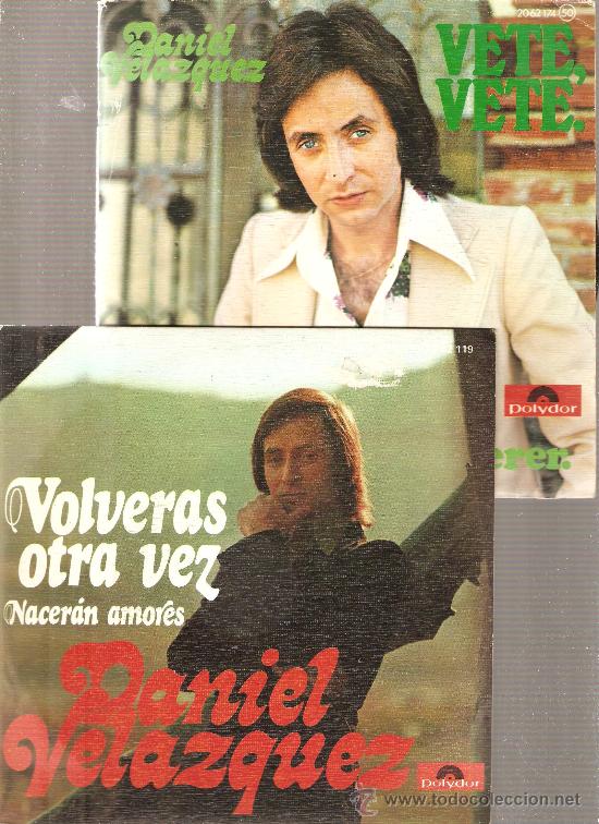 Discos de vinilo: DANIEL VELAZQUEZ : 4 SINGLES & 8 CANCIONES - Foto 1