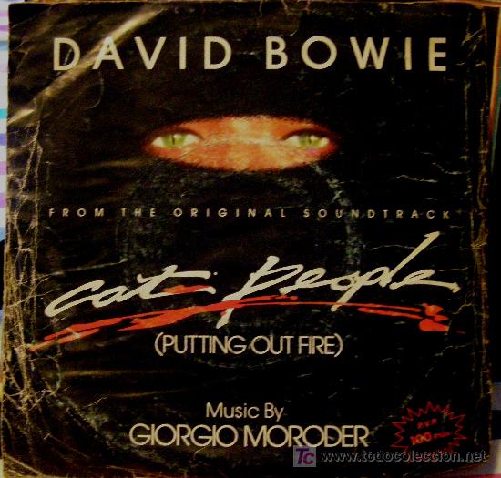 Discos de vinilo: david bowie	cat people - Foto 1