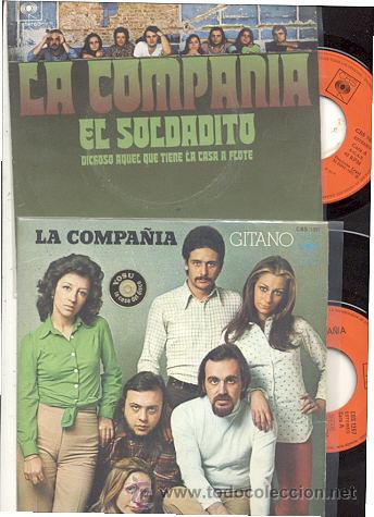Discos de vinilo: 2 SINGLES 45 RPM / LA COMPA&Ntilde;IA // COMO NUEVOS - Foto 1