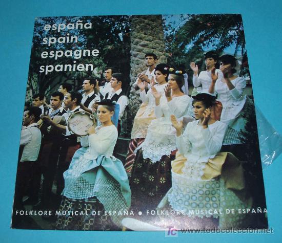 Discos de vinilo: FOLKLORE MUSICAL DE ESPA&Ntilde;A - Foto 1
