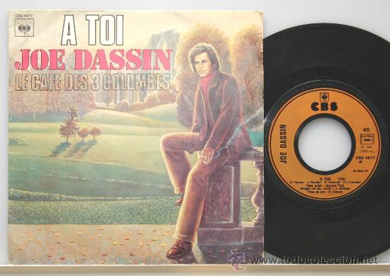 Discos de vinilo: JOE DASSIN a toy single frances CBS 1977 - Foto 1