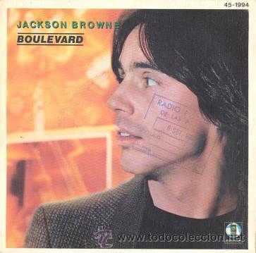 Discos de vinilo: JACKSON BROWNE - BOULEVARD - SINGLE RARO DE VINILO DE 1980 - Foto 1