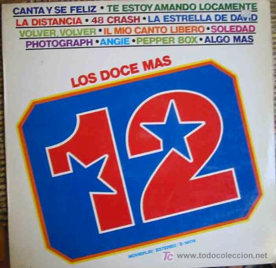 Discos de vinilo: LOS DOCE MAS. Movieplay / Estereo / S-14174
