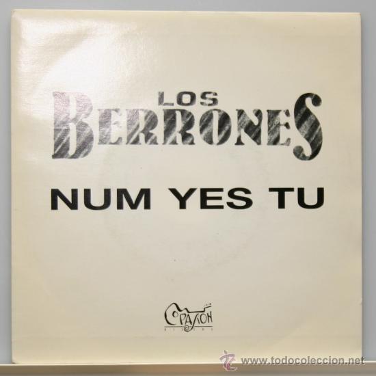Discos de vinilo: LOS BERRONES num yes tu single promo 1990 - Foto 1