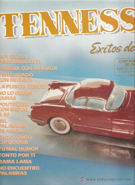 Discos de vinilo: LP TENNESSEE - EXITOS DE ORO - Foto 1