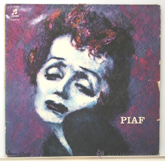 Discos de vinilo: EDITH PIAF piaf LP columbia 1960 - Foto 1