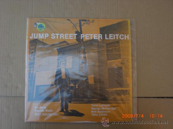 Discos de vinilo: JUMP STREET PETER LEITCH JAZZ - Foto 1