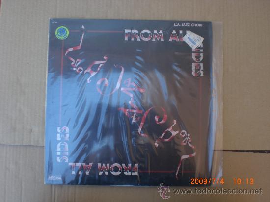Discos de vinilo: LA JAZZ CHOIR, FROM ALL SIDES - Foto 1