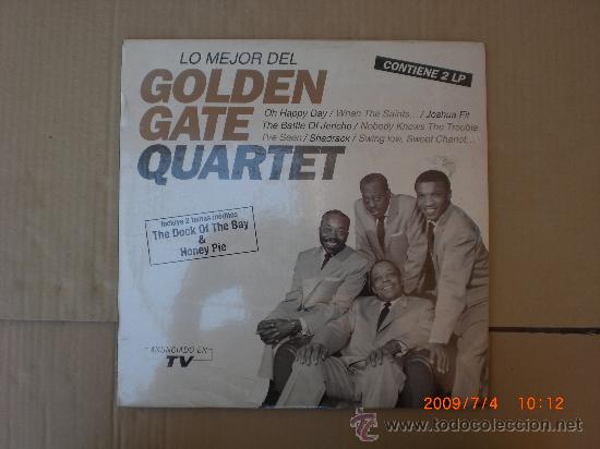 Discos de vinilo: LO MEJOR DE GOLDEN GATE QUARTER - Foto 1