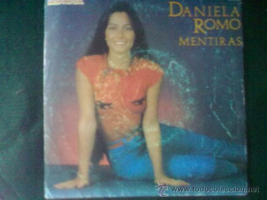 Disques de vinyle: solo funda - daniela romo - mentiras - 1983 - solo caratula