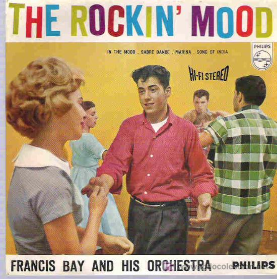 Discos de vinilo: francis bay - the roockin`mood ** philips holland 1960 - Foto 1 - 16276284